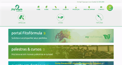 Desktop Screenshot of fitoformulalab.com.br